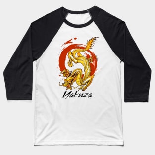 Yakuza Dragon Tattoo Baseball T-Shirt